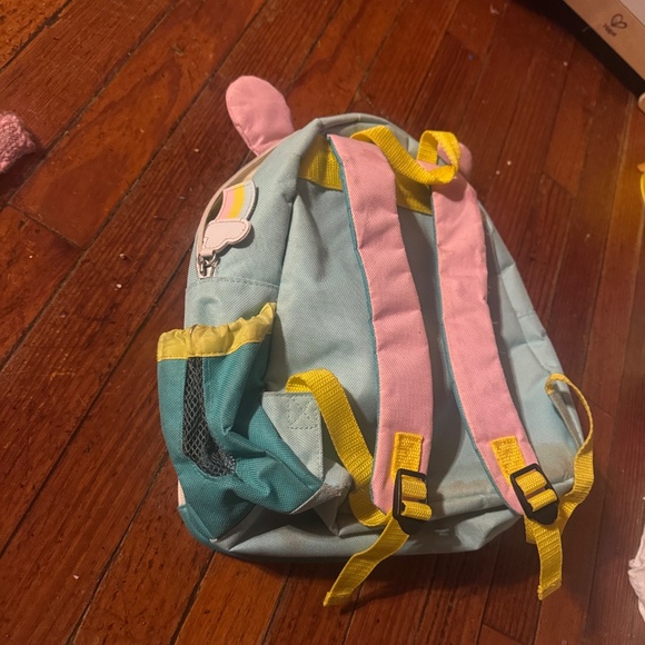 Skip hop Unicorn Kids Backpack - Blue and Yellow - Picture 4 of 6